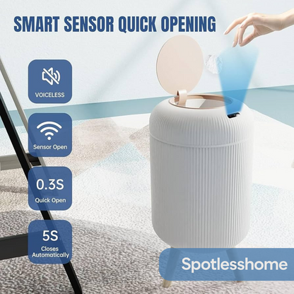 CleanStripe™ Pop-Up Trash Can